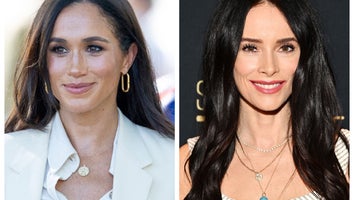 Meghan Markle Poses With 'Suits' Co-Star and Pal Abigail Spencer for 'Love Like a Mother' Campaign